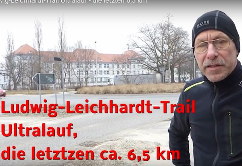 Ludwig-Leichhardt-Trail Ultralauf Zieleinlauf
